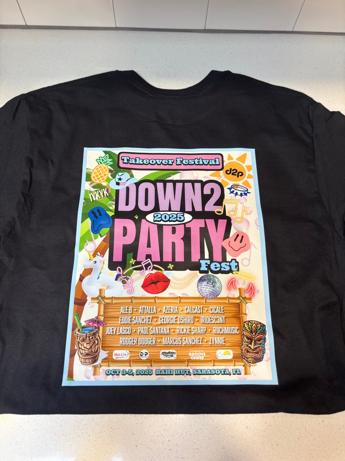 D2P Fest 2025 Shirts, Limited Edition